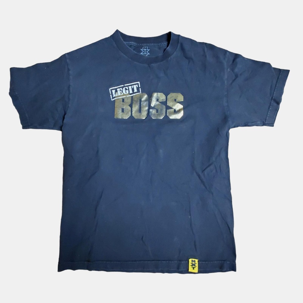 WWE NXT Gold Sasha Banks Legit Boss Bank On It T-Shirt Short Sleeve M Black